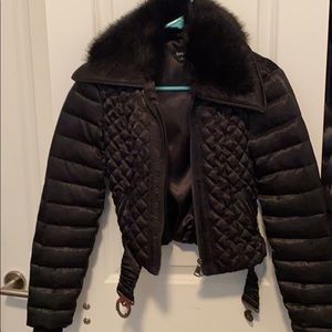 Bebe crop coat